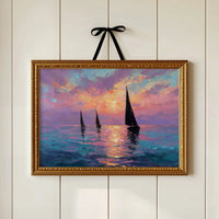 Three Sails Into the Gloaming