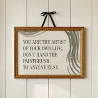 Still Your Brush, Still Your Life