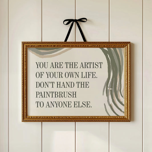Still Your Brush, Still Your Life