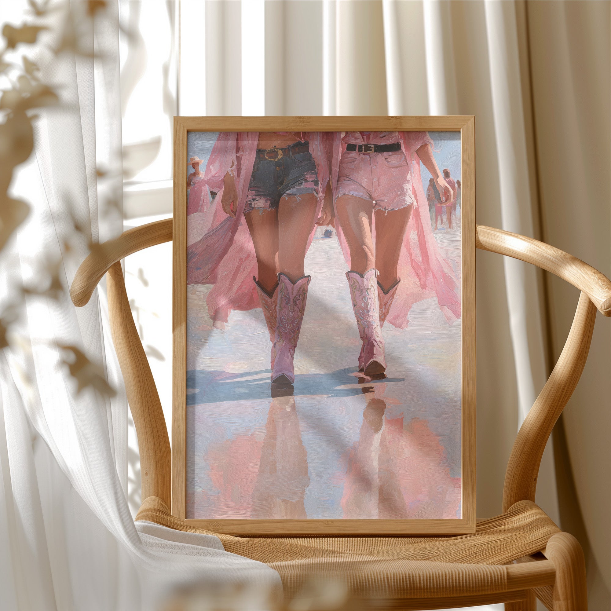 Pink Boots, Painted Horizon