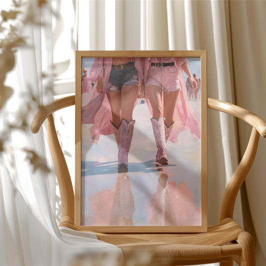 Pink Boots, Painted Horizon