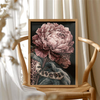 Leopard Beneath the Peony