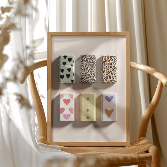 Lighters, Hearts and Leopard Print