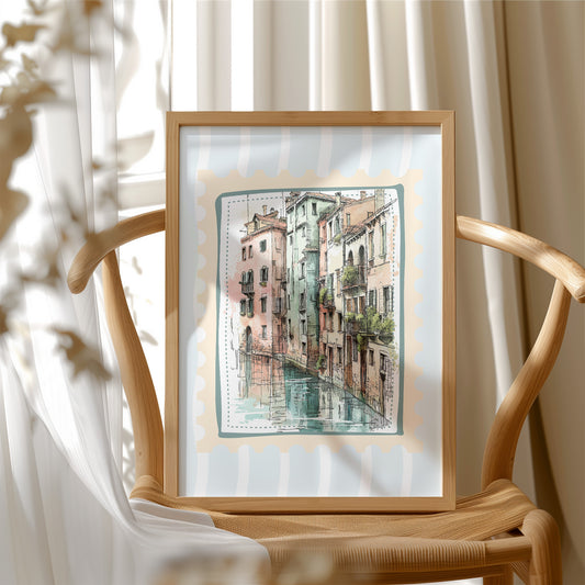Venice, Sketched in Pastel