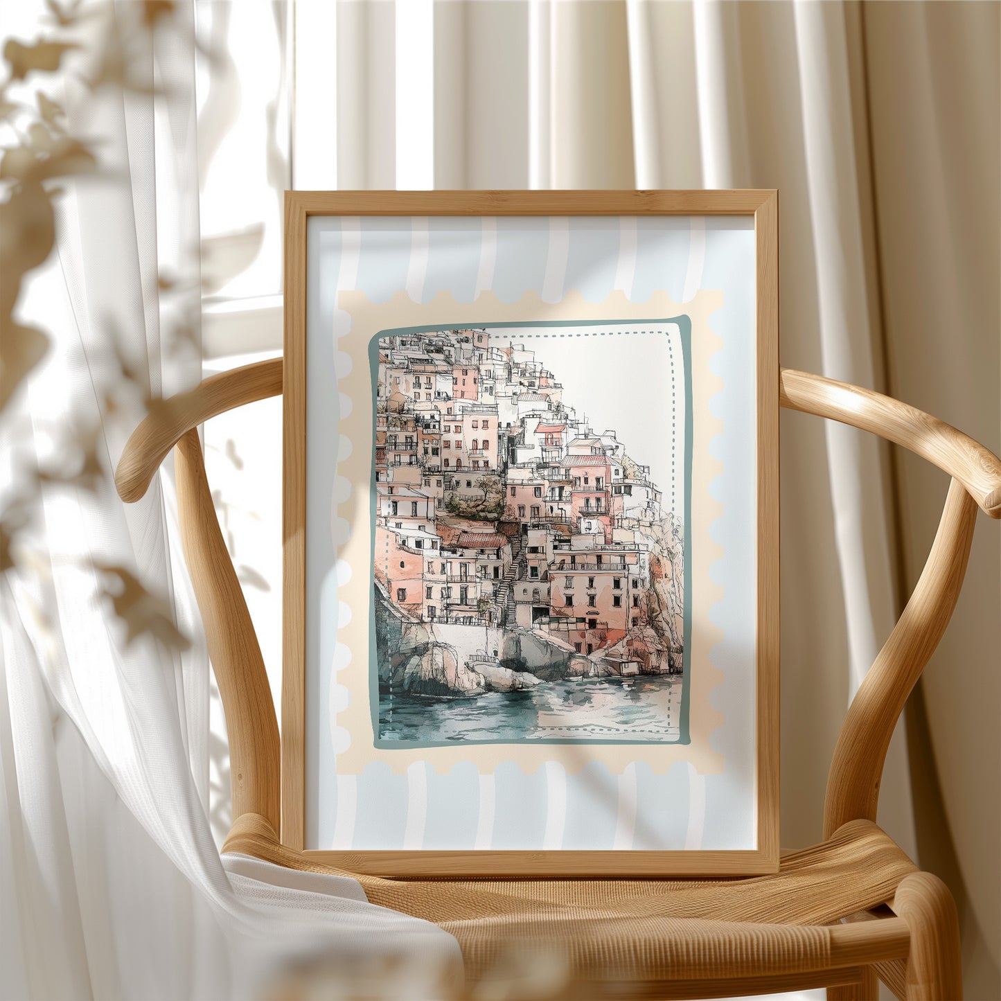Cliffside Village Stamp
