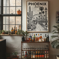 Phoenix, Cactus and Palm