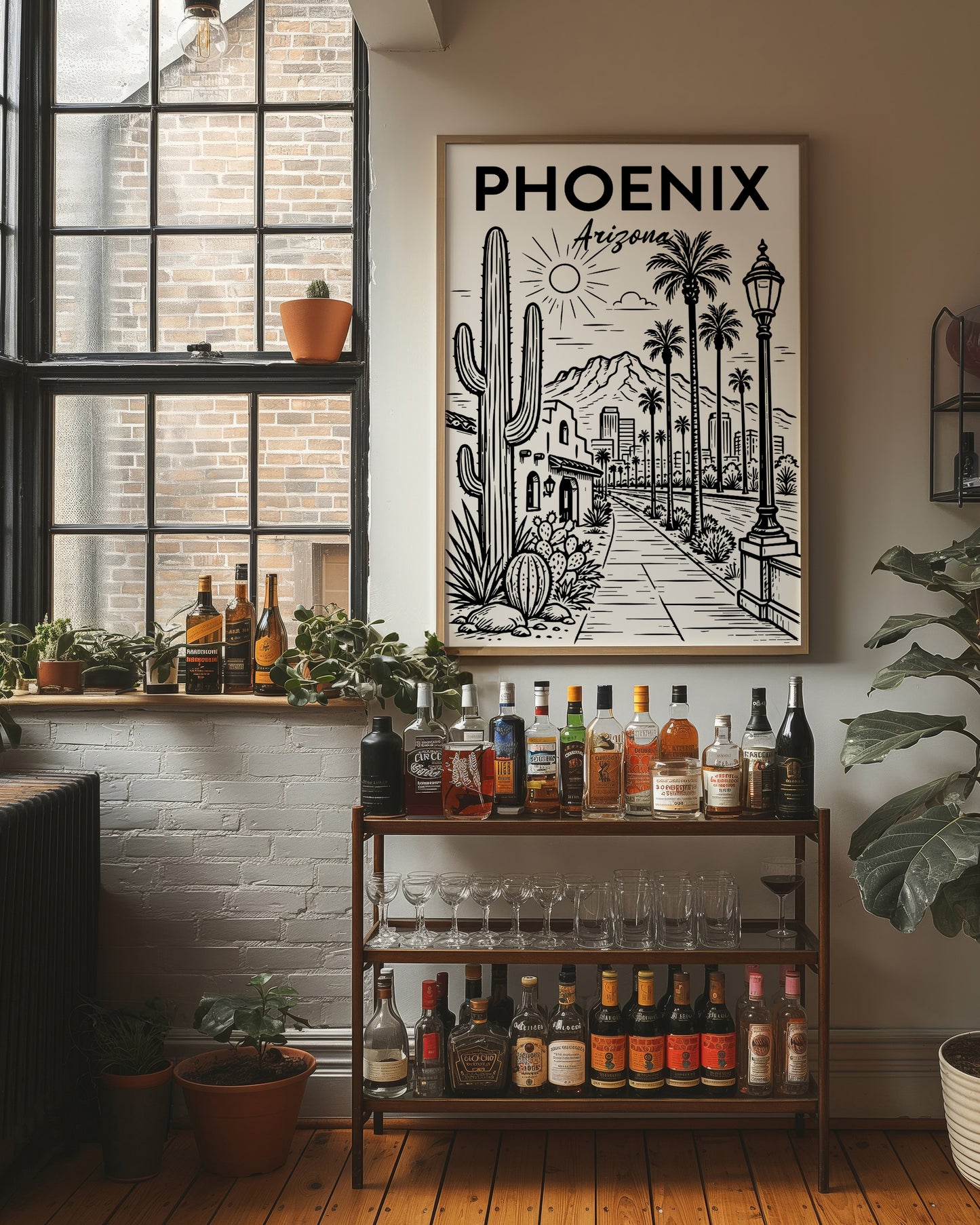 Phoenix, Cactus and Palm