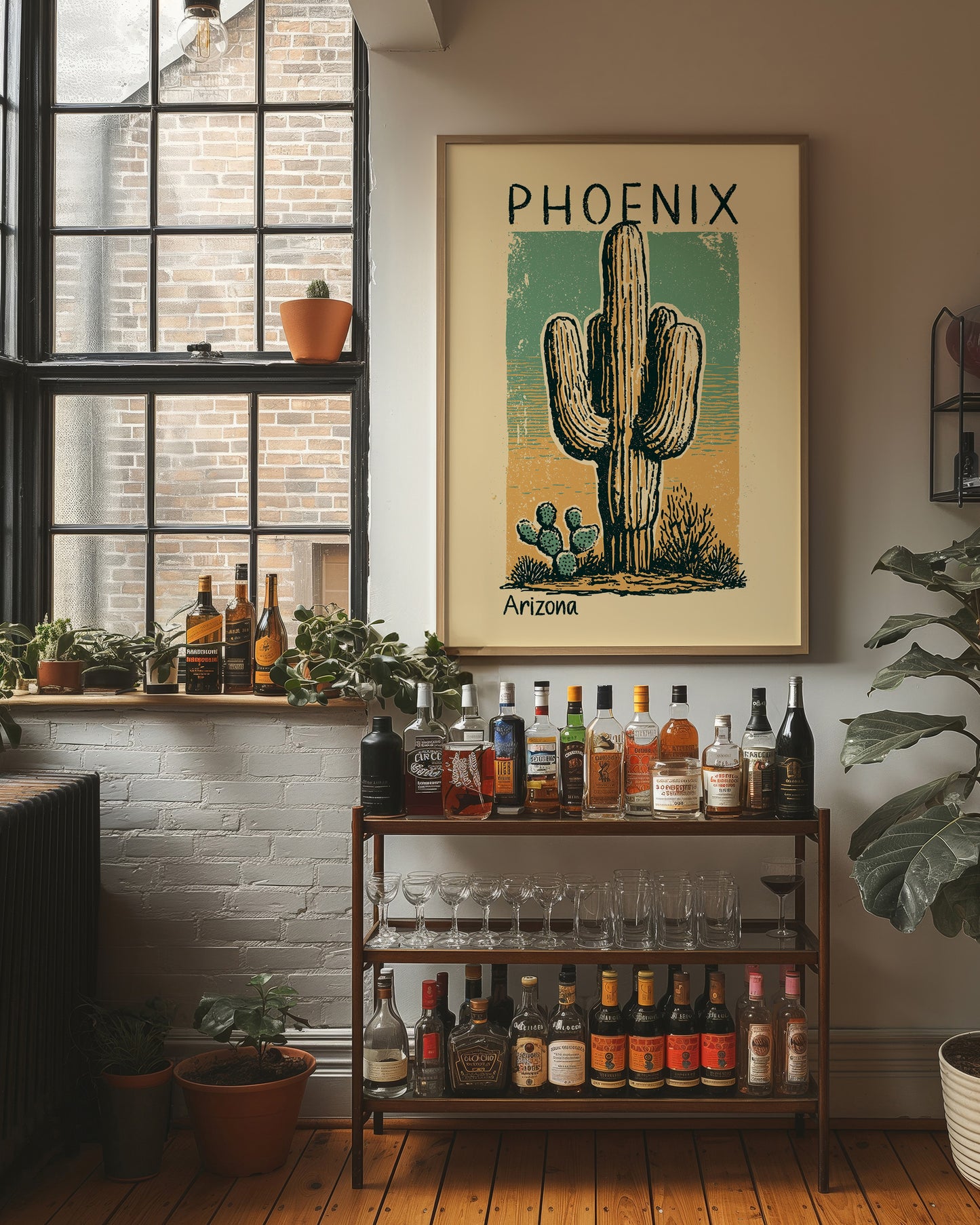 Saguaro at Sundown