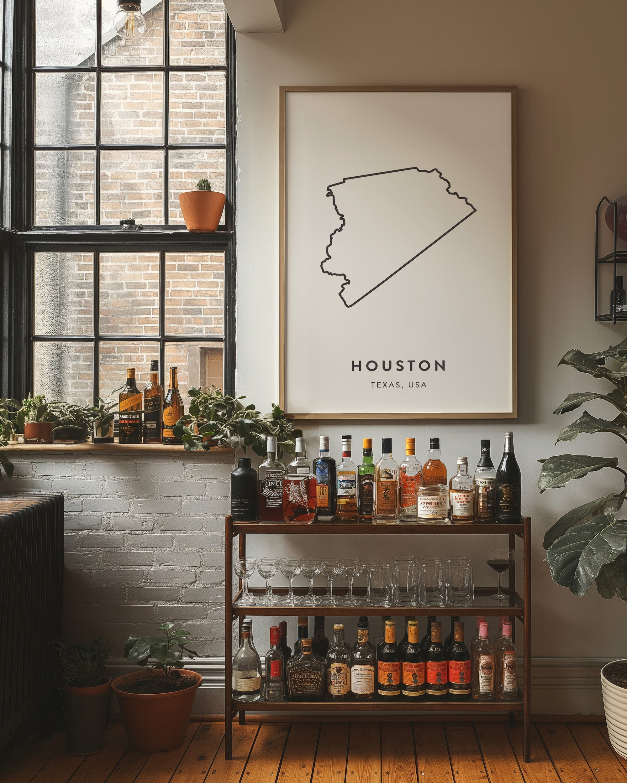 Houston, Just the Outline