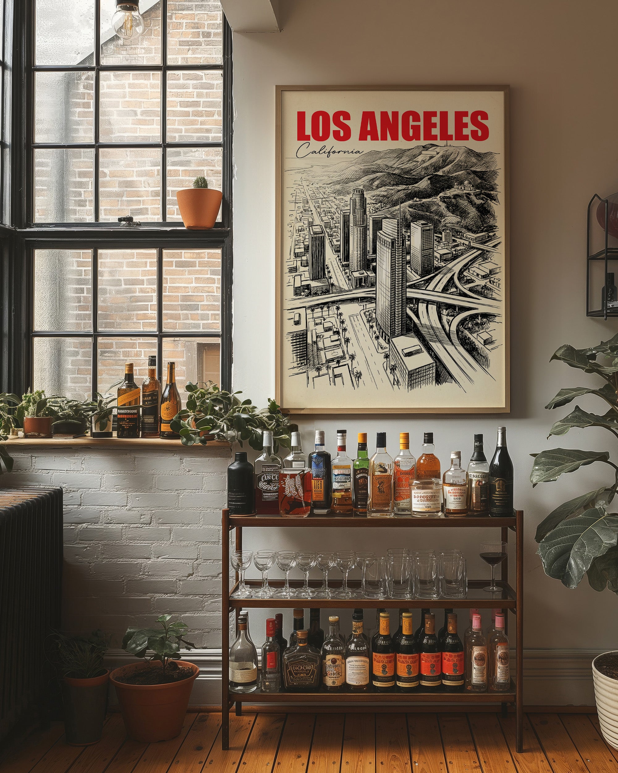 Los Angeles in Red Ink