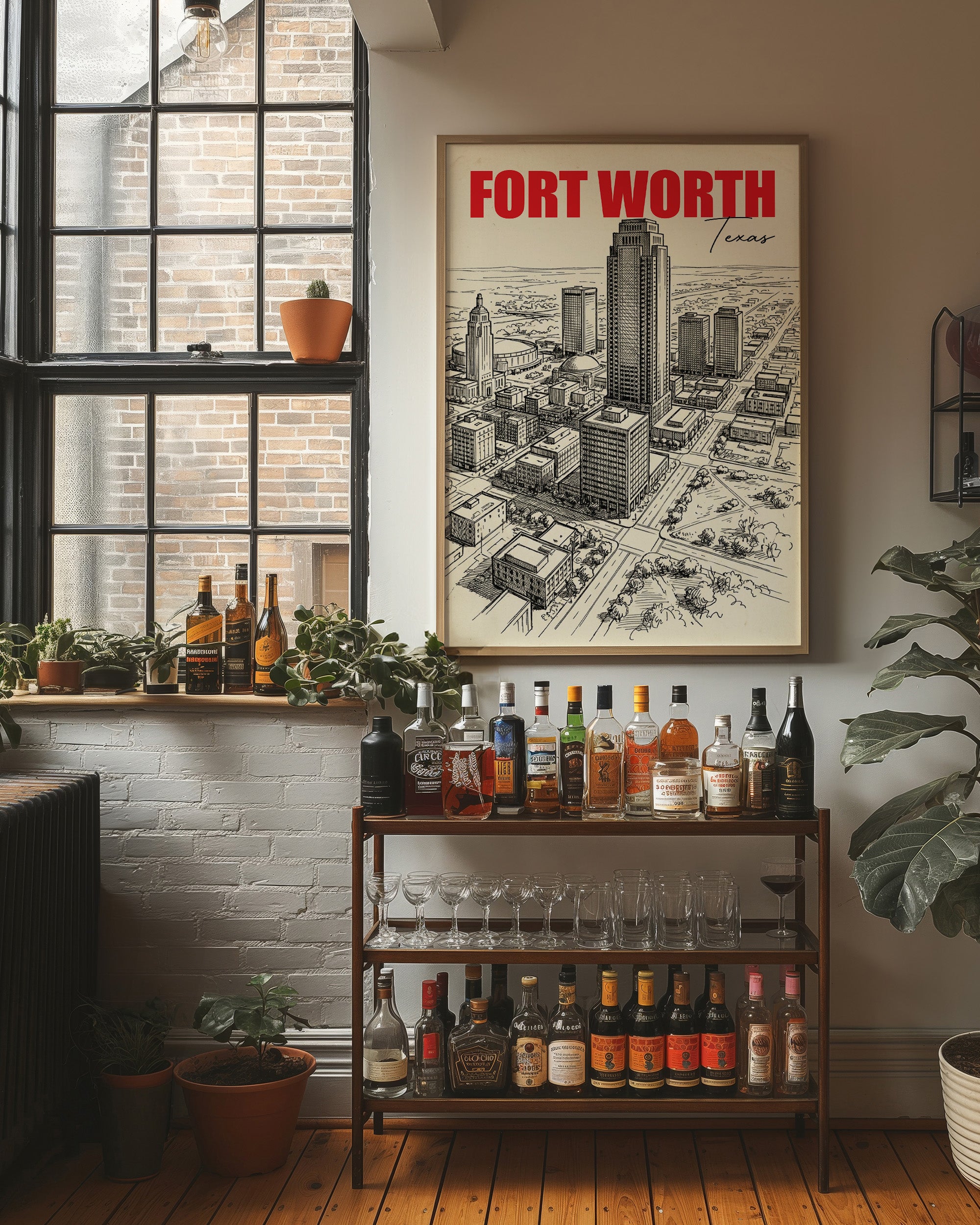 Fort Worth in Red Ink