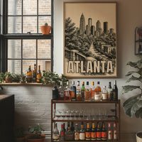 Atlanta, Tree-Lined Skyline