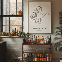 Fort Worth, Outlined