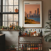 Chicago at Golden Hour