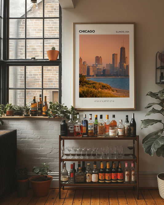 Chicago at Golden Hour