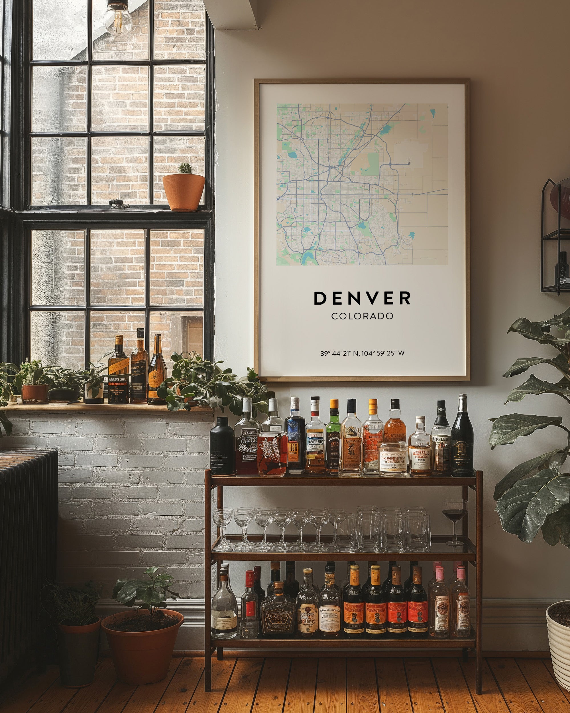 Denver, Mapped in Mint