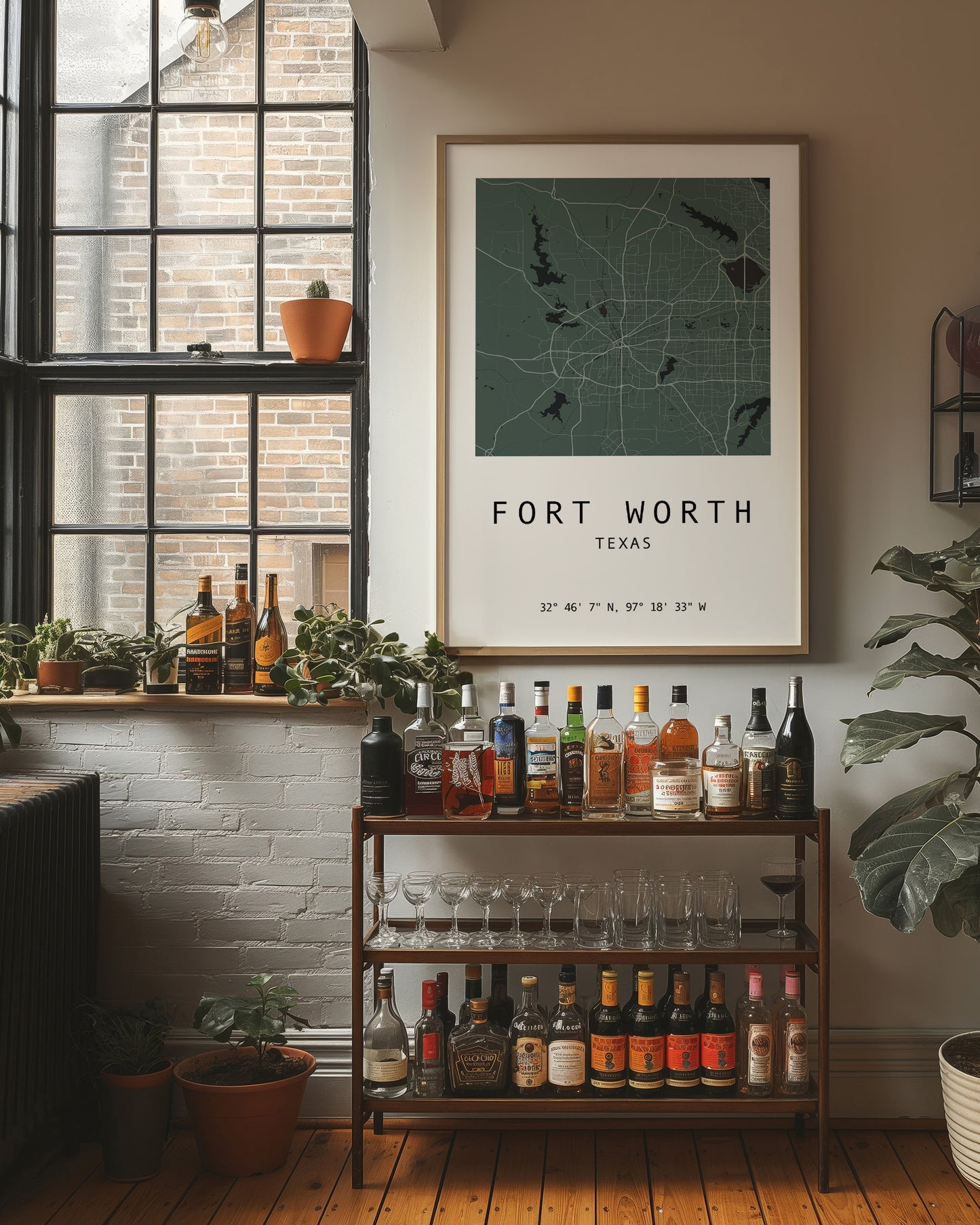 Fort Worth, Mapped in Sage