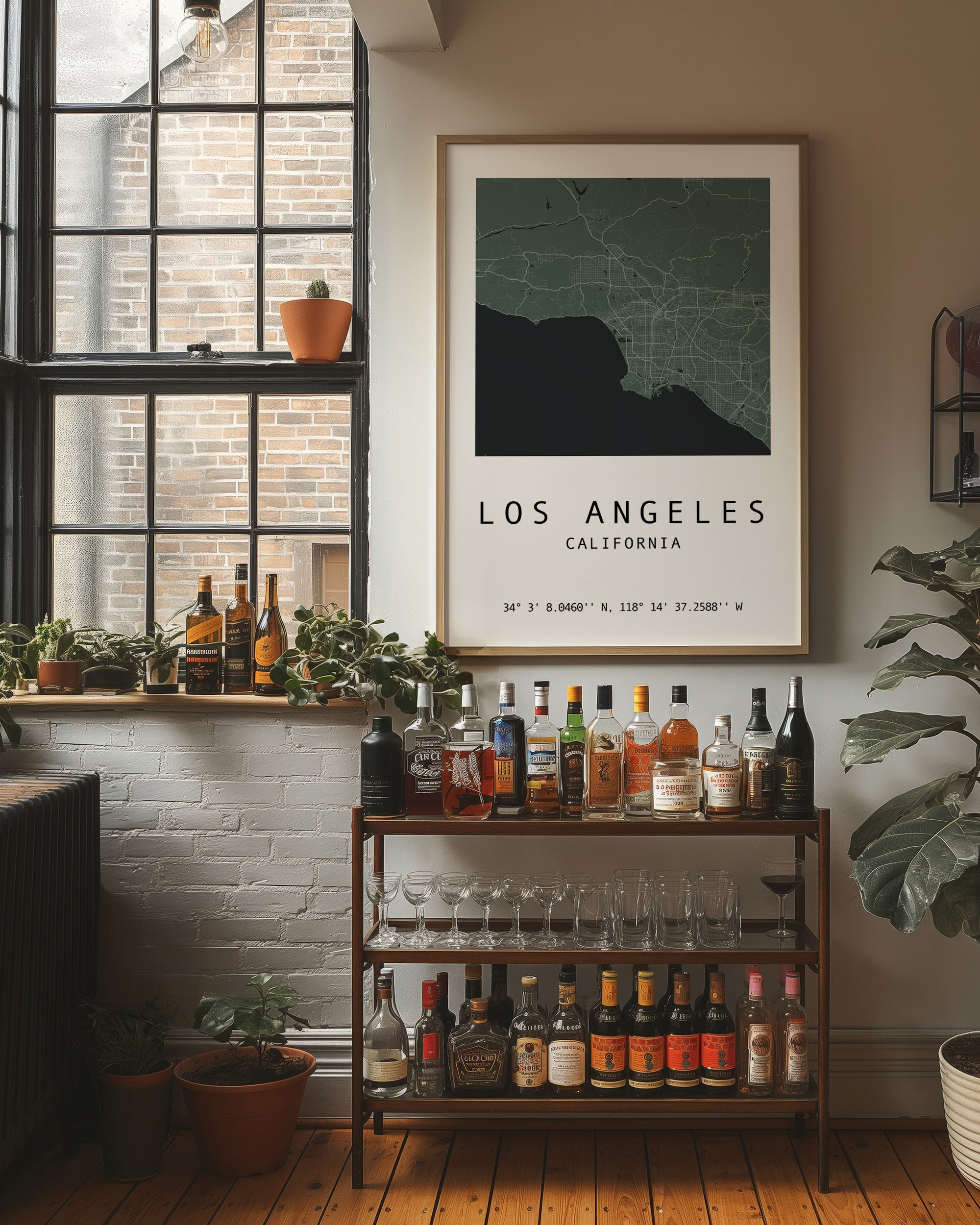 Los Angeles, Mapped in Sage