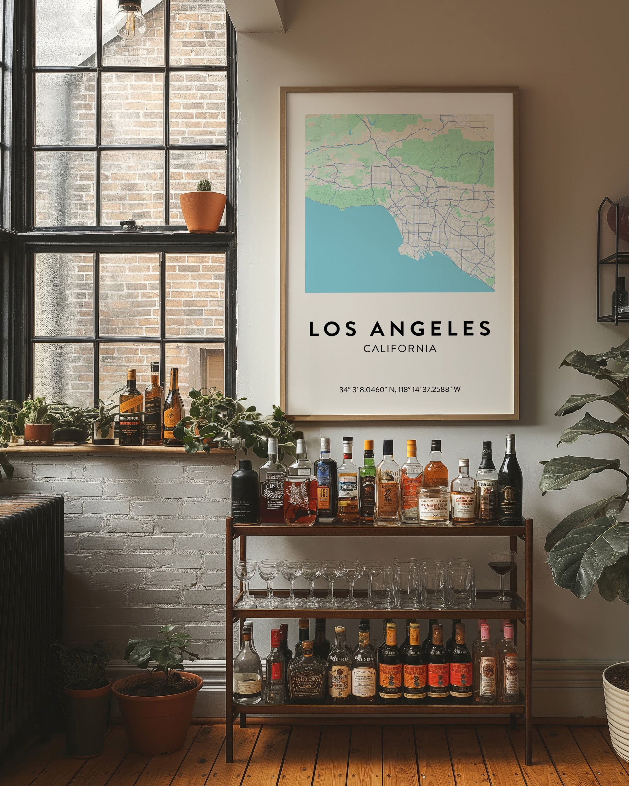 Los Angeles, Mapped in Sky