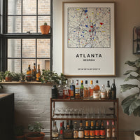 Atlanta, Mapped in Primary Colors