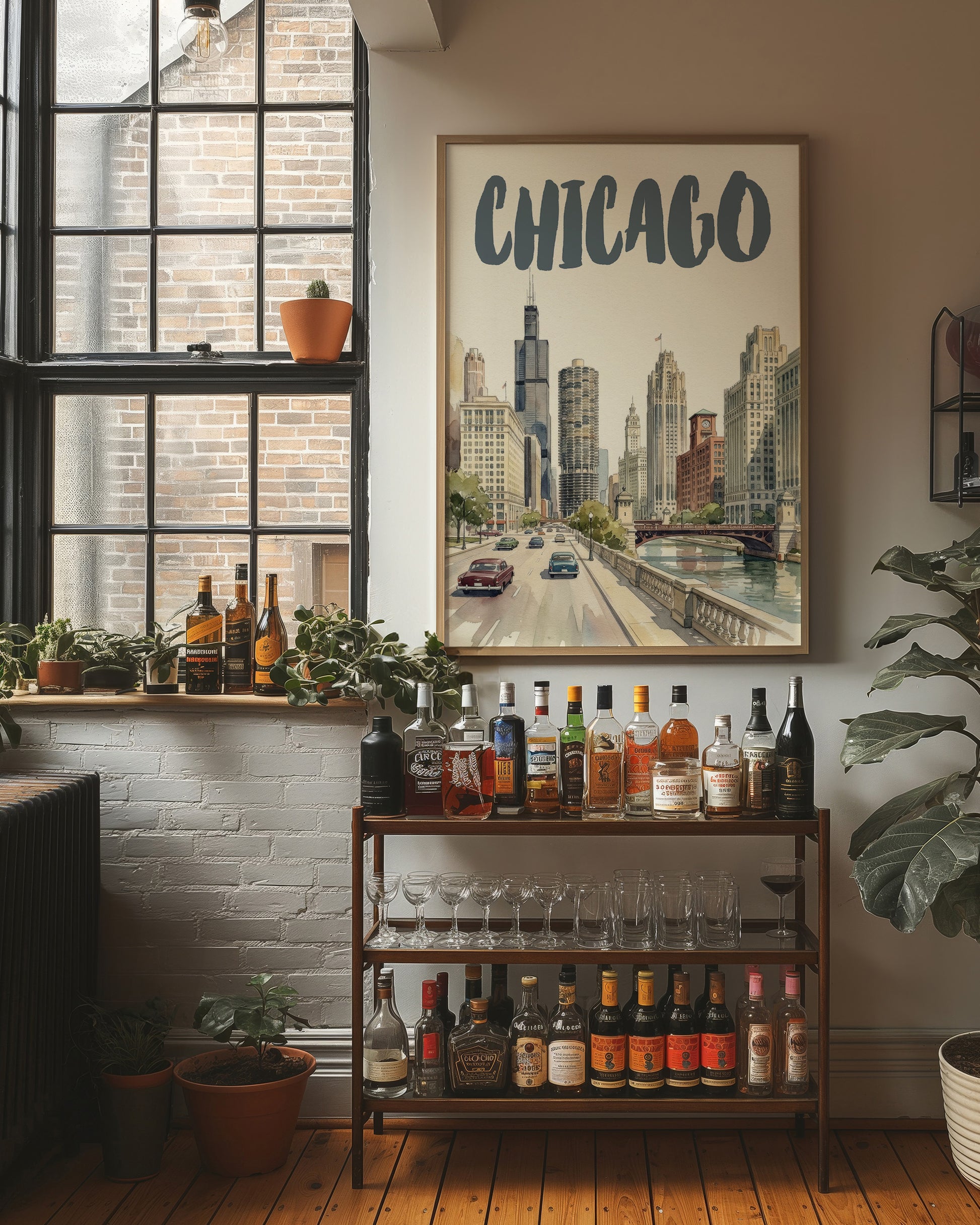 Chicago in Watercolor