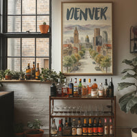 Denver in Watercolor