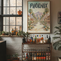 Phoenix in Watercolor