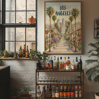 LA in Watercolor