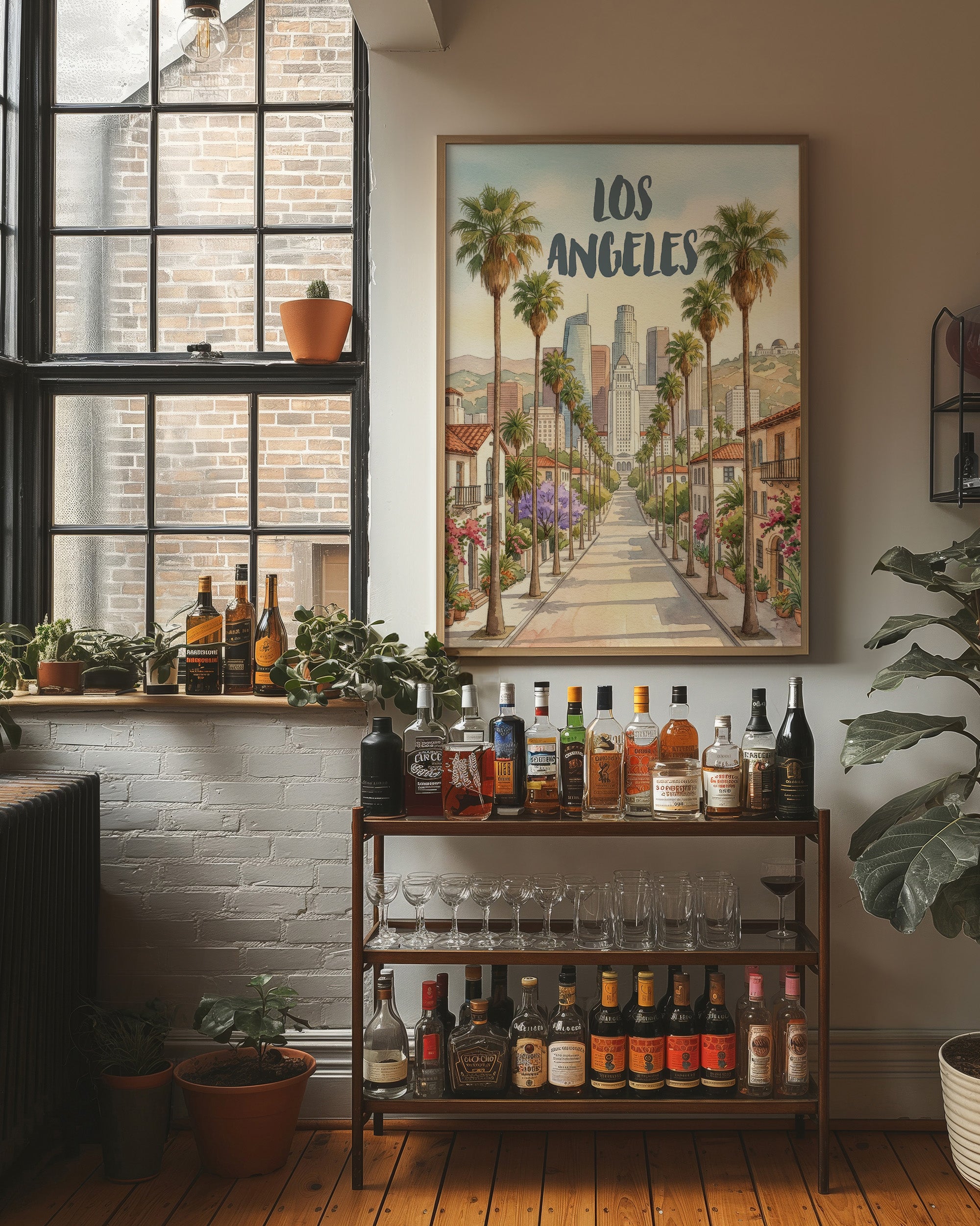 LA in Watercolor