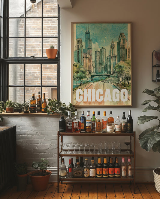 Chicago, Riso Print