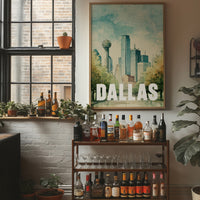 Dallas, Riso Print