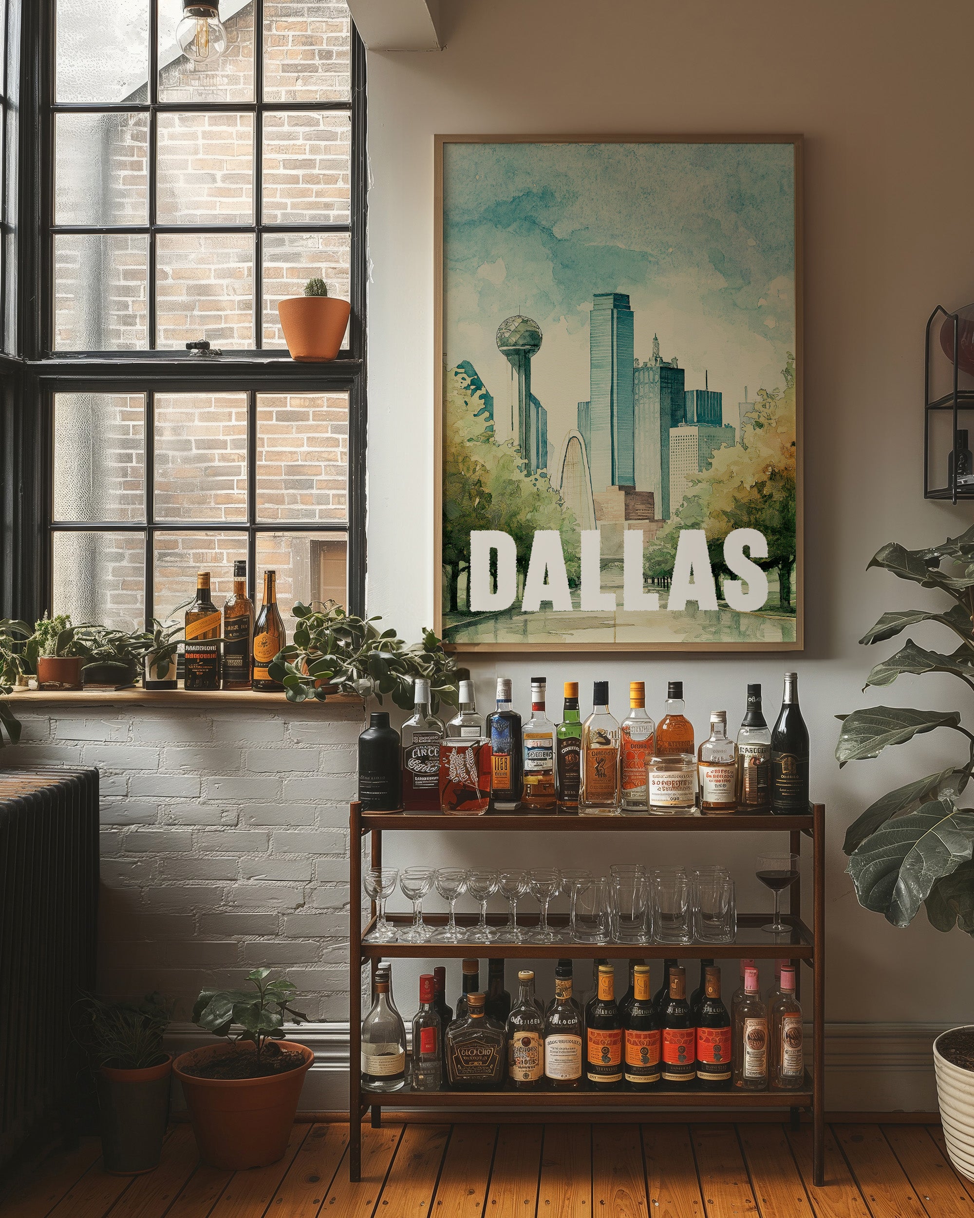 Dallas, Riso Print
