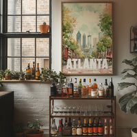 Atlanta, Riso Print