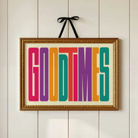 Good Times Rainbow Type