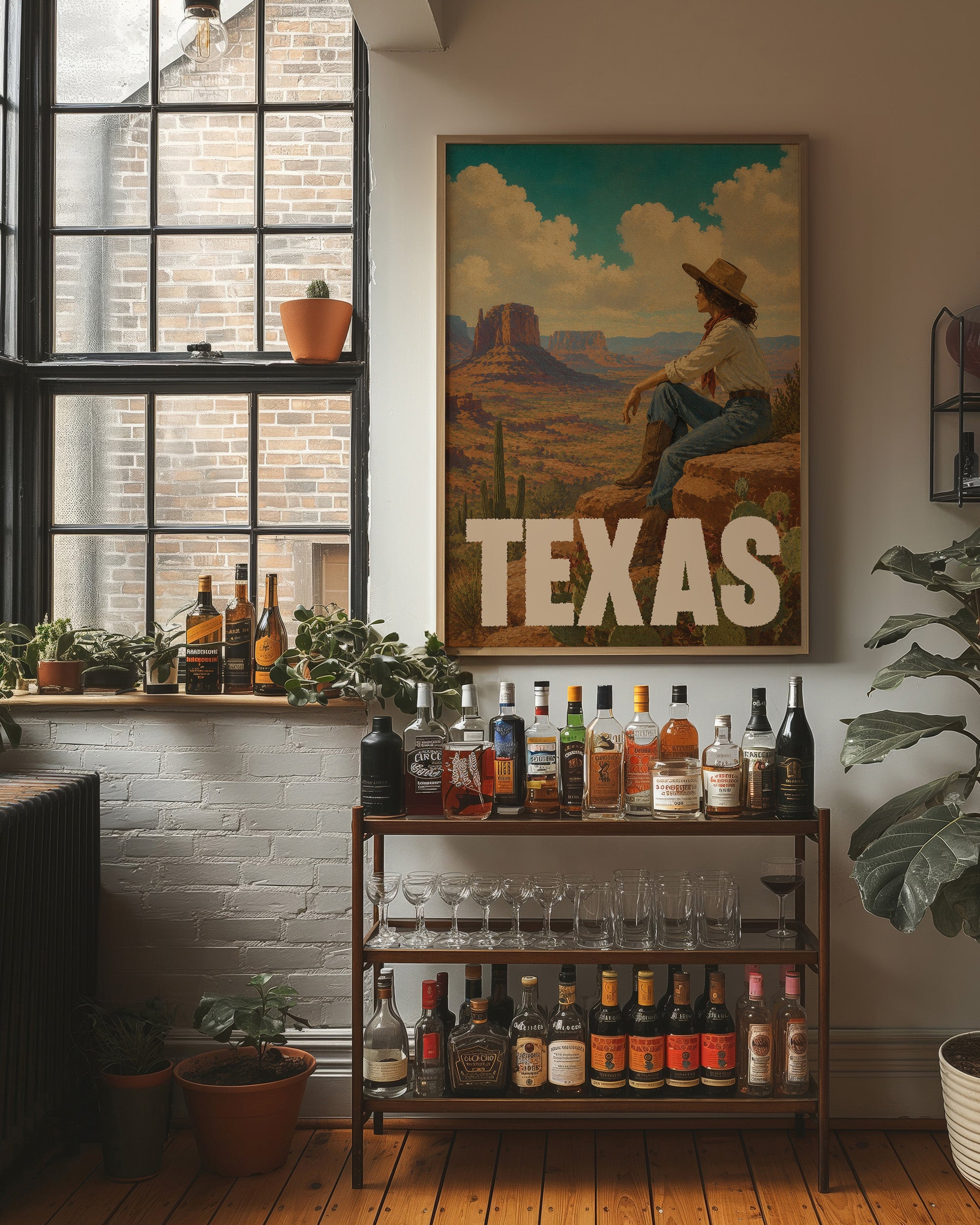 Texas, Watching the Mesas