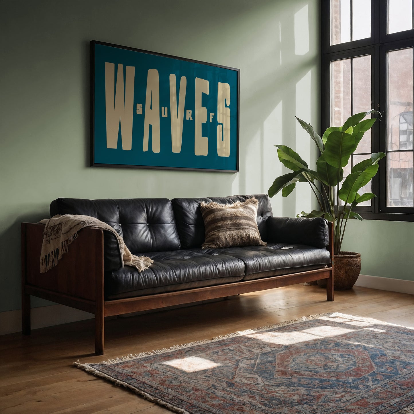 Waves Surf Bold Typography