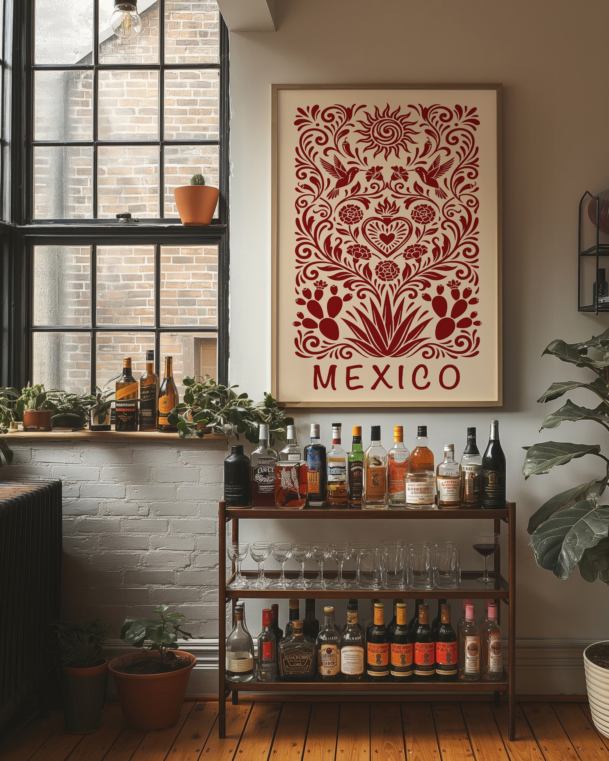 Mexico, Sacred Heart Symmetry