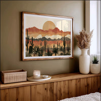 Desert's Golden Hush