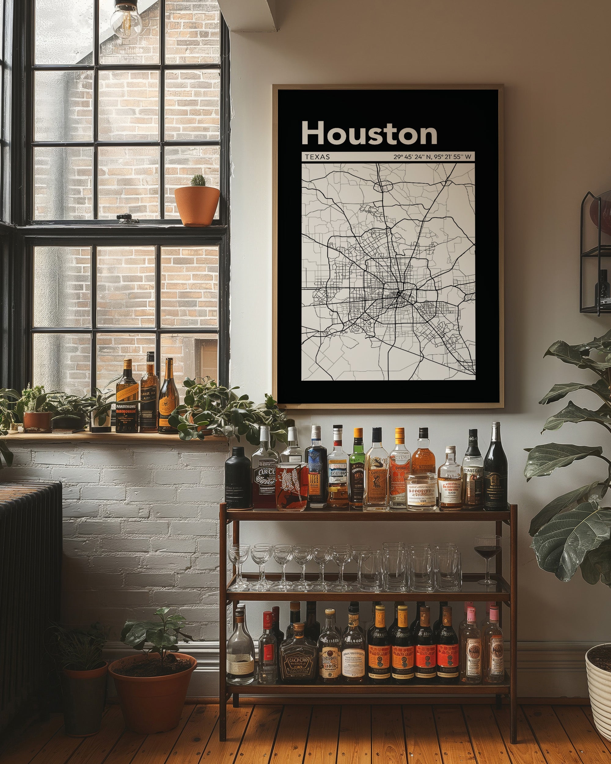 Houston, Mapped in Black