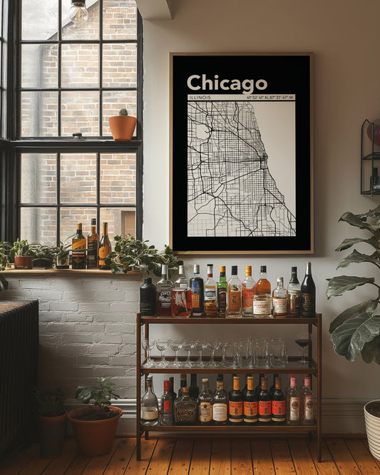 Chicago, Mapped in Black