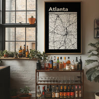 Atlanta, Mapped in Black