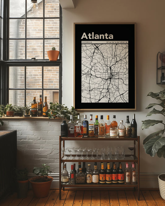 Atlanta, Mapped in Black