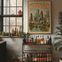Houston, Space City Skyline