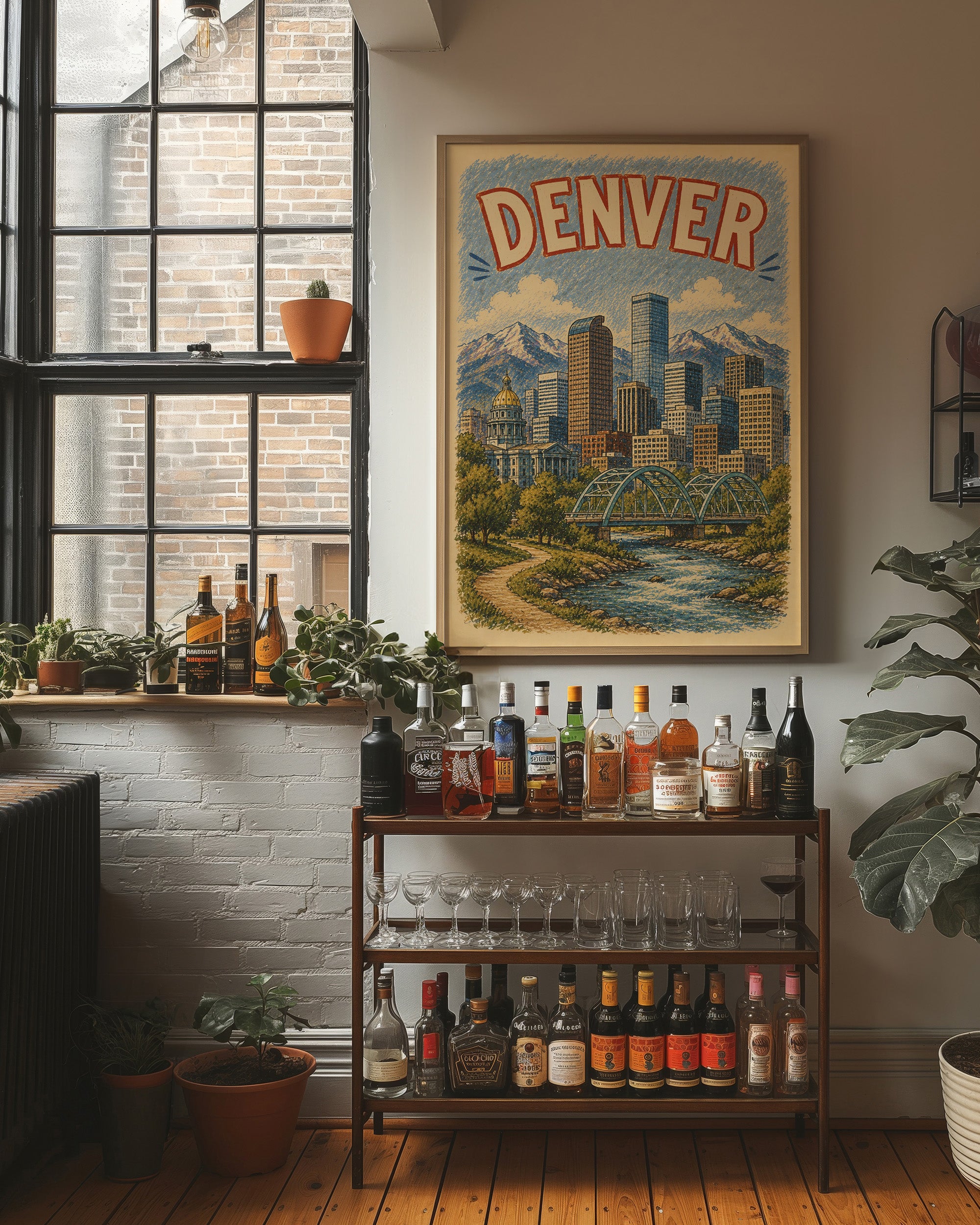 Denver, Mile High Skyline