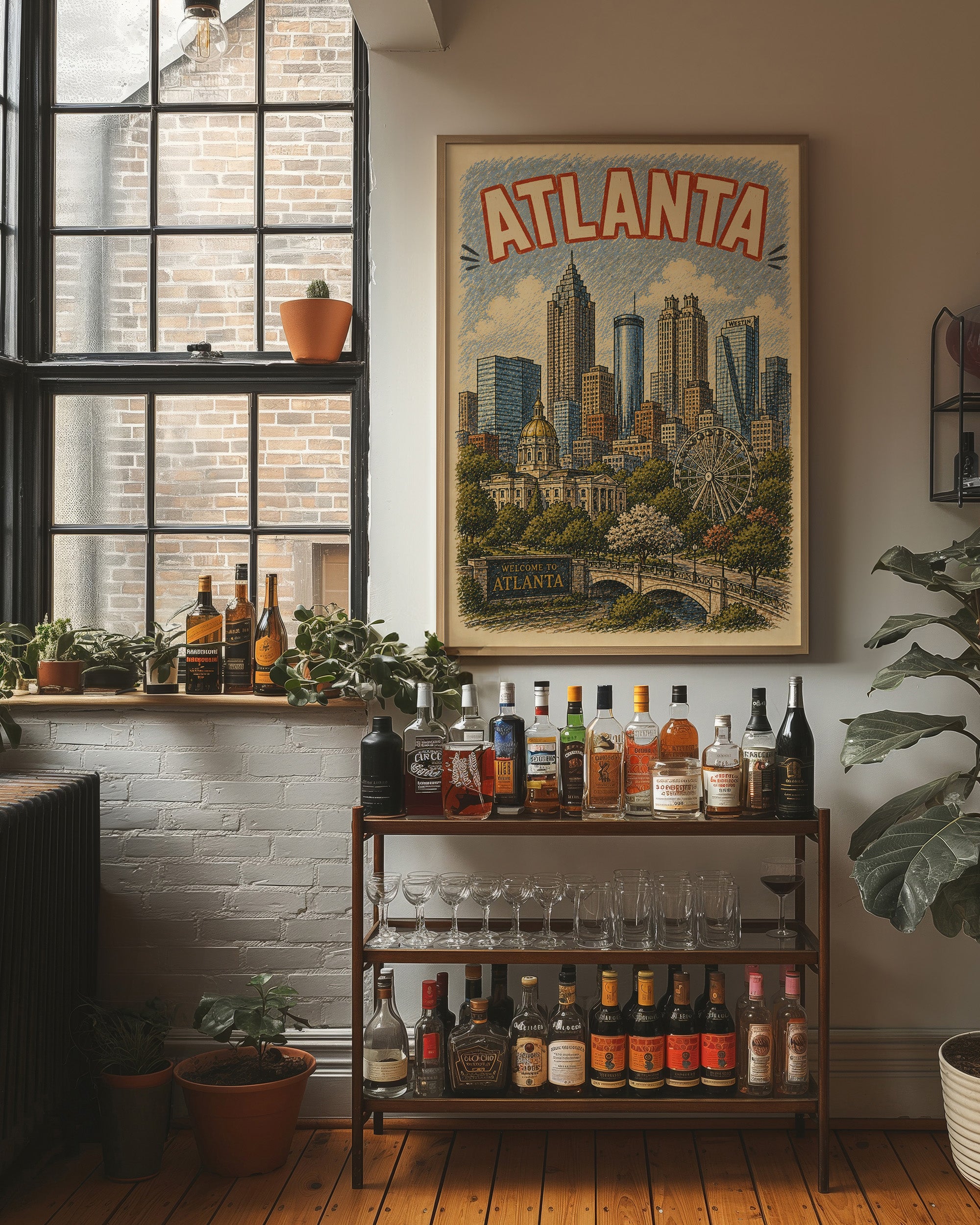 Atlanta, Skyview Welcome