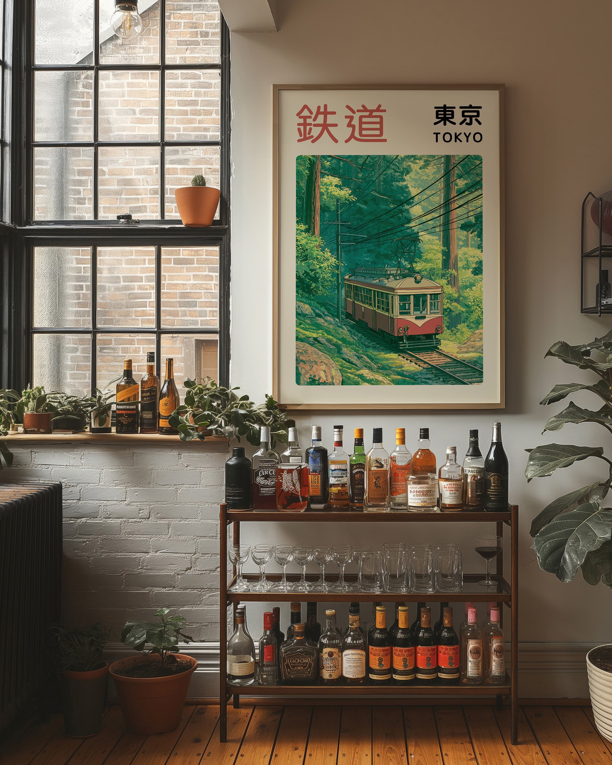 Tetsudō Tokyo — Vintage Japanese Railway Poster