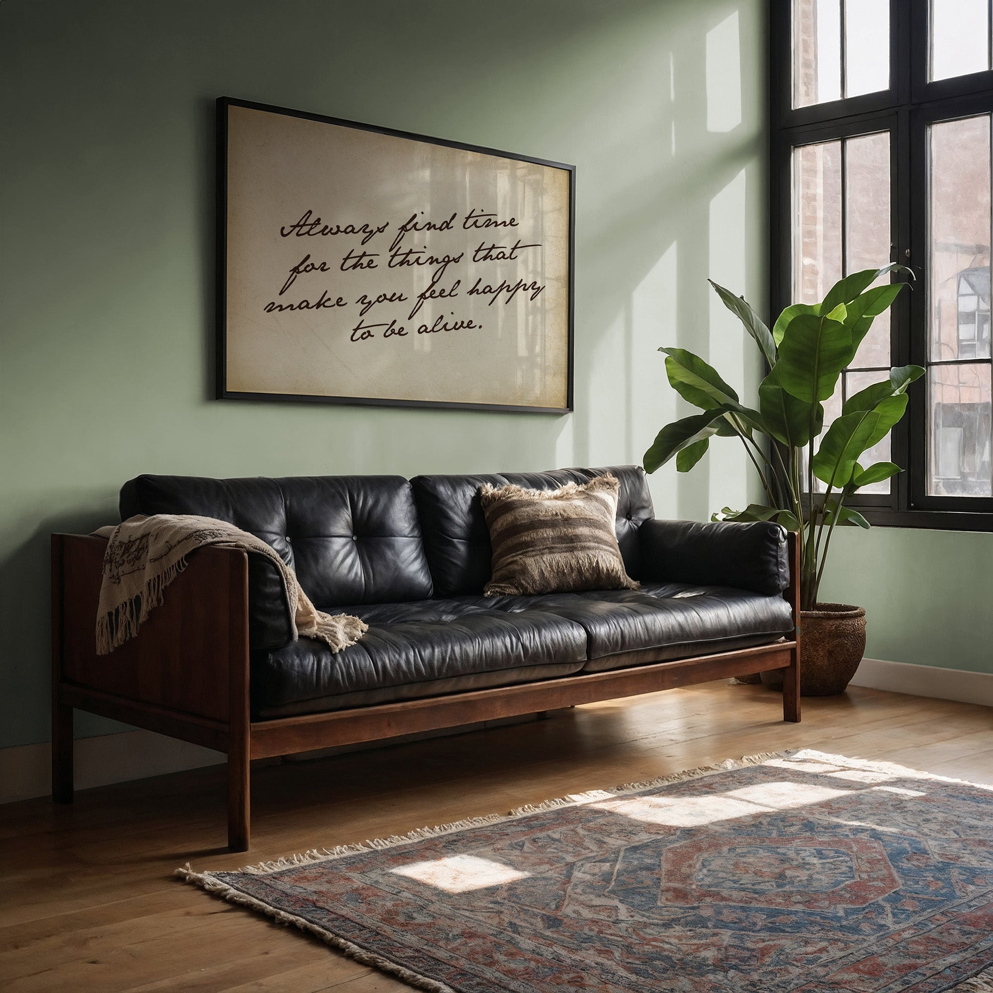 Handwritten Reminder to Live