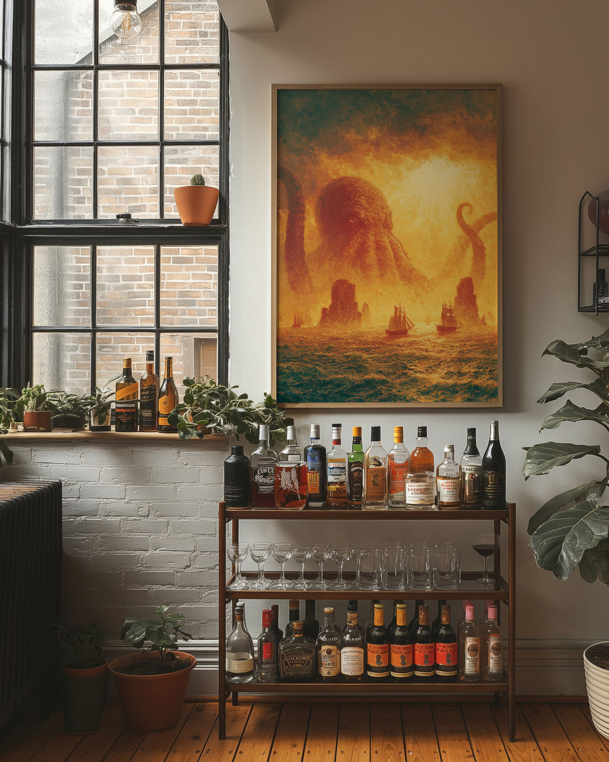 Golden Hour with the Kraken