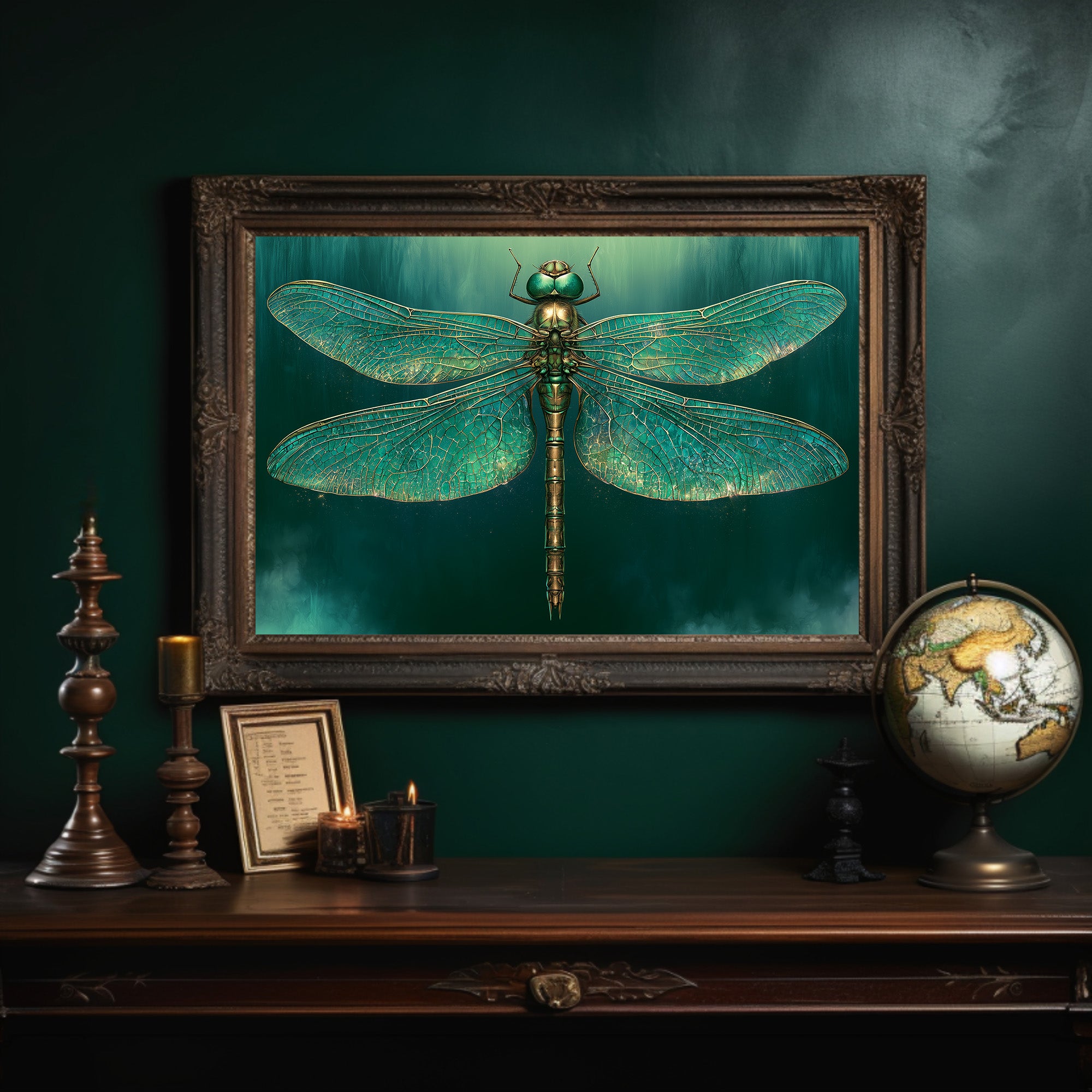 Emerald Jeweled Dragonfly