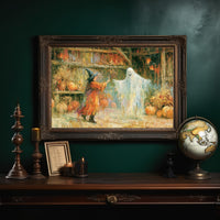 A Ghostly Greeting at Harvest